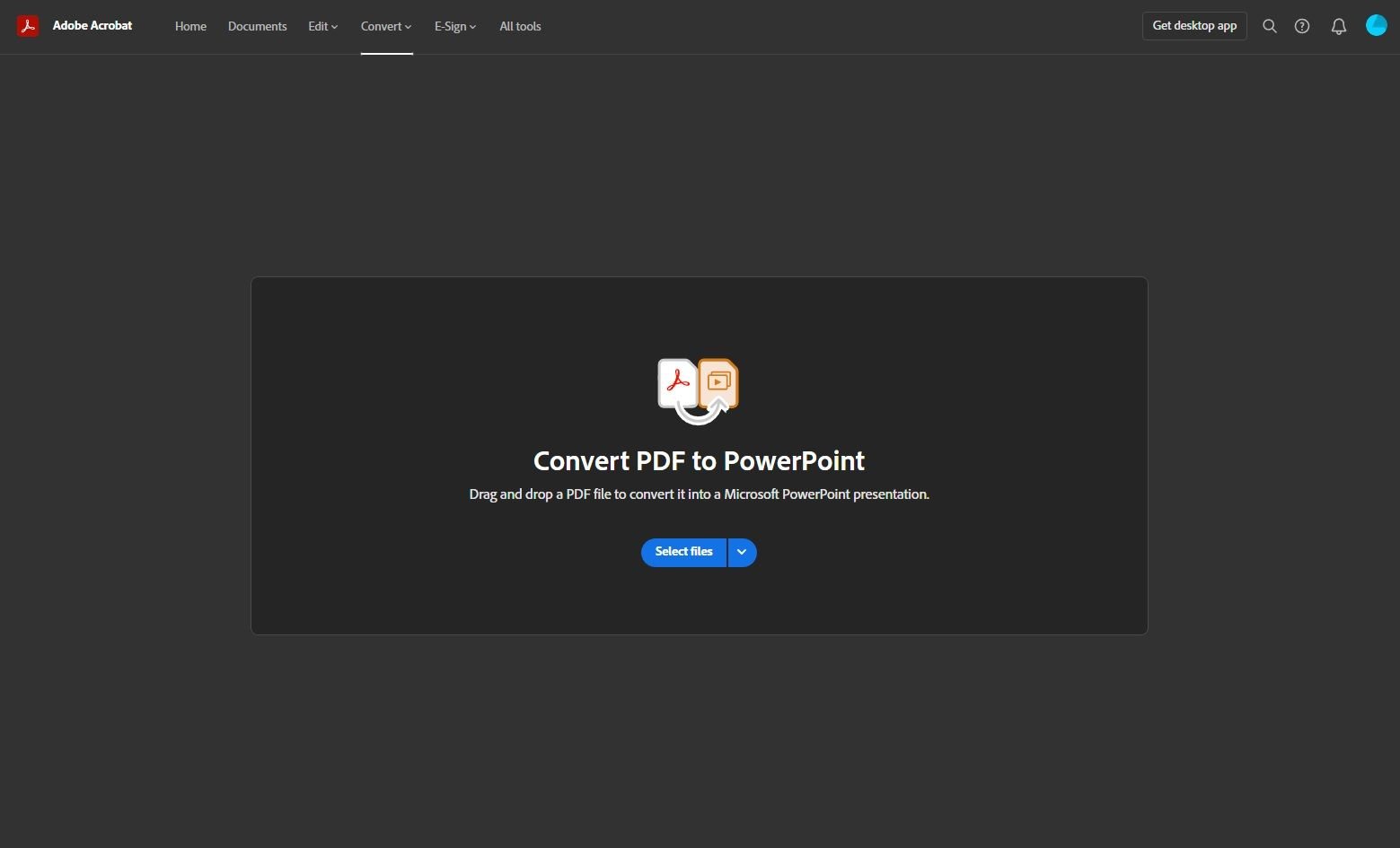 Como converter um PDF em Power Point