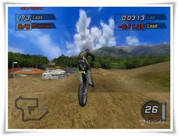 Jogo MX vs ATV Untamed ps2 ( Corrida ) play 2