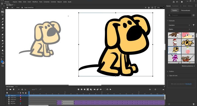 O Adobe Animate permite criar animações para redes sociais e até mesmo vídeos para o YouTube ou TV