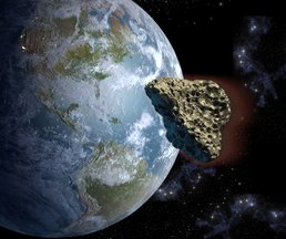 Imagem de: Asteroide de 610 metros de largura está passando pela Terra; saiba mais