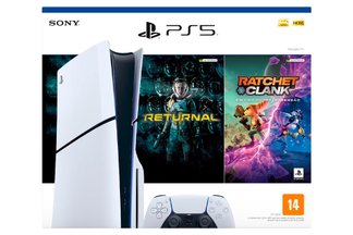 Imagem de: PS5 Slim ganha novo pacote mais barato e com dois jogos! Veja preço