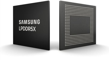 Imagem de: Samsung anuncia memória LPDDR5X com foco em IA e velocidade de 10,7 Gbps