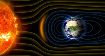 Imagem de: Campo magnético da Terra é mais velho que o núcleo do planeta, diz estudo
