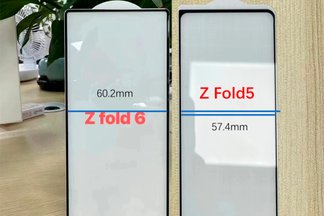 Imagem de: Galaxy Z Fold 6: novas imagens mostram melhoria importante na tela externa do celular