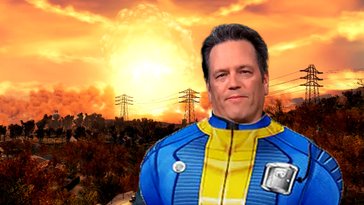 Imagem de: Jogadores de Fallout 76 explodem base de Phil Spencer após treta do Xbox